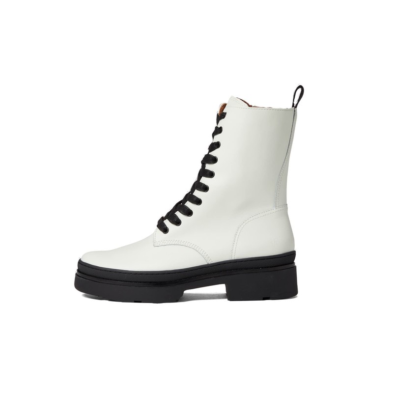 Frye Chloe Combat White 6 B (M)
