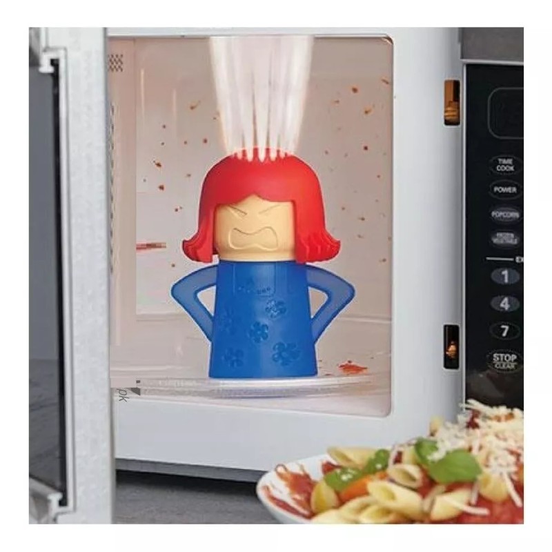 Angry Mama Limpia Microondas Angry Mama Sin Esfuerzo Rapido Sin