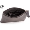 Catwalk Collection Handbags - Women's Leather Coin Purse - Wallet
