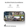 Add-on Wireless Security Camera(Base Station Required), WUUK 2K Home Camera