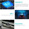 DAJASD Wireless CarPlay Adapter, Wireless CarPlay Android Car 2-in-1 Adapter,