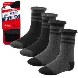 Debra Weitzner Warm Thermal Socks for Men and Women Extreme Cold Weather Winter Wear Insulated Heavy Boot Socks for Hunting Skiing Snow Etc 2 Pairs