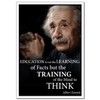 Albert Einstein Quote Poster Laminated Young N Refined (16x20)
