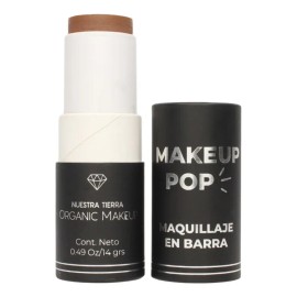 Contorno Facial En Barra Vegano 3 Tonos Organic Makeup