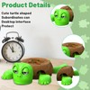 2Pcs Turtle Cup Holder, Turtle Coaster Creative Open-Eyes Tea Coaster