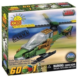 COBI Small Army Gamma Helicopter, 60 Piece Set