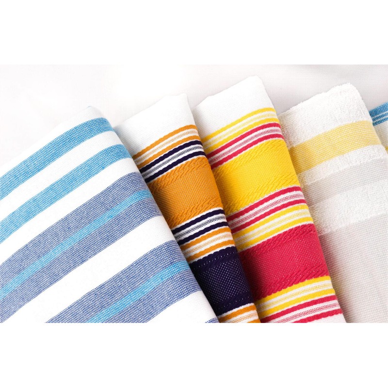 Taka Fabrics Peshtamel Loincloth Towel Pack of 2, 100% Turkish