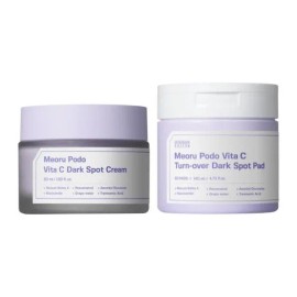 Ingredient Editor [Ingredient Editor] Wild grape Vita C dark spot pad 60 sheets + Wild grape cream 50ml / [성분에디터] 머루포도 비타C 다크스팟 패드 60매 + 머루포도 크림 50ml