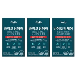 Newly Bio Dang Care Lactic Acid Bacteria 60 Capsules / 바이오 당 케어 유산균 60캡슐x3개 식후 상승 억제 조절 바나바잎 장건강 20억CFU 식약청인증 기능성식품
