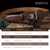 XZQTIV TSA Belt For Men Metal Free Dress Belts Hypoallergenic