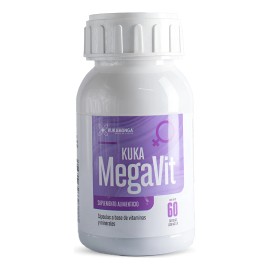 Megavit Multivitaminico De Mujer 60 Cps Vitaminas Mujer Sin Sabor