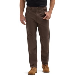 Wrangler Riggs Workwear Men's Straight Leg Utility Pant, Coffee, 34W x 32L