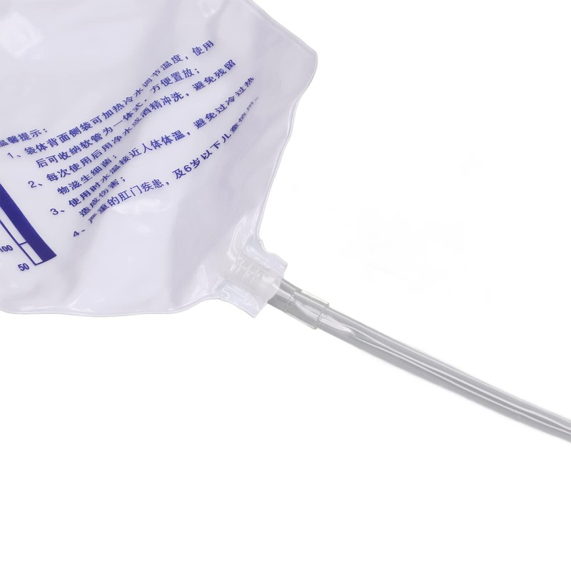 Home Enema Bag Kit 1200 ml Heavy Duty PVC Easy