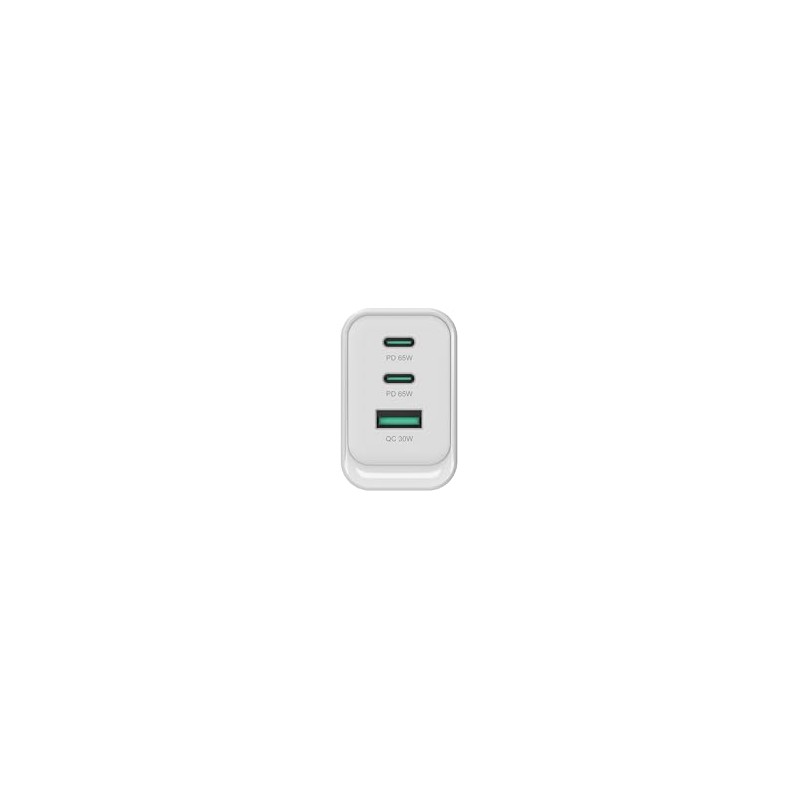 Conceptronic ALTHEA21W65 Ladegerät für mobile Geräte, Universal, Weiß, Netzteil, Schnellladung