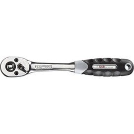 WGB Reversible Ratchet 1/2 Inch Square DIN3122D 72 Teeth and 2K Handle 3066003