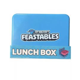 Feastables MrBeast Feastables World's Coolest Collectible Kids Lunch Box BPA-Free Blue (N2)