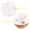COLLBATH 3pcs Car Tissue Container Stylish Round Tissue Box for