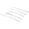 Efco 5 Parts Plastic Spatula, White, 17-19 cm