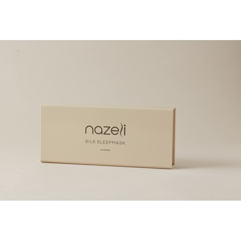 Nazeli Silk Sleep Mask 30 Momme and 100% Silk Filling