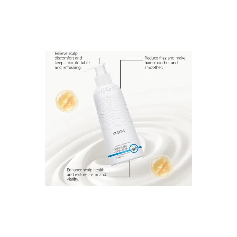 Crema Revitalizante De Keratina - Crema Enriquecedora De Ker