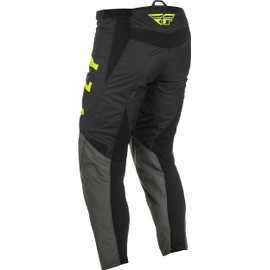Fly Racing 2022 Youth F-16 Pants (Grey/Black/Hi-Vis, 18)