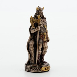 Veronese Design 3 3/8 Inch Loki Norse God of Mischief Hand Painted Polyresin Figurine