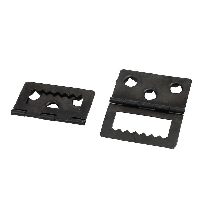 Sourcingmap 32mmx20mmx5mm Photo Picture Frame Back Hinge Backplane Buckle Black