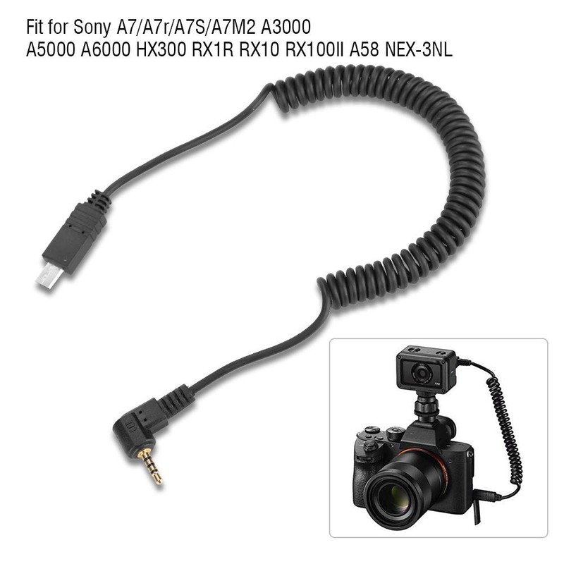 Camera Shutter Cable for A7 A7R NEX-3NL A6000 A58 HX300