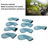 9pcs Golf Club Cover PU Leather Stylish Portable Golf Head