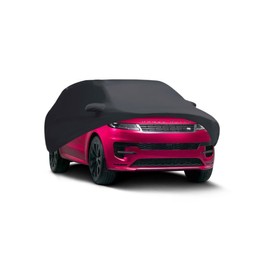 55TECH Motors car Cover for Land Rover Range Outdoor All Weather Protection, Waterproof, UV Protection, and Other Element to Keep Your car Safe and Clean. (Range Rover)