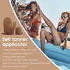 Molain Self Tanning Mitt Applicator, 2 Pack Sunless Tan Mitt