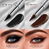 MooGlamor 2 Pcs Black Eyeliner Gel Pen Eyeshadow Stick