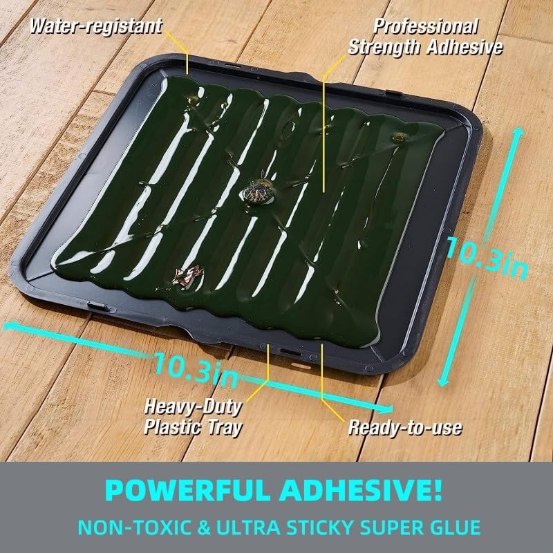 Big Mouse Glue Traps – Powerful Sticky Eco-Friendly Glue Boards,