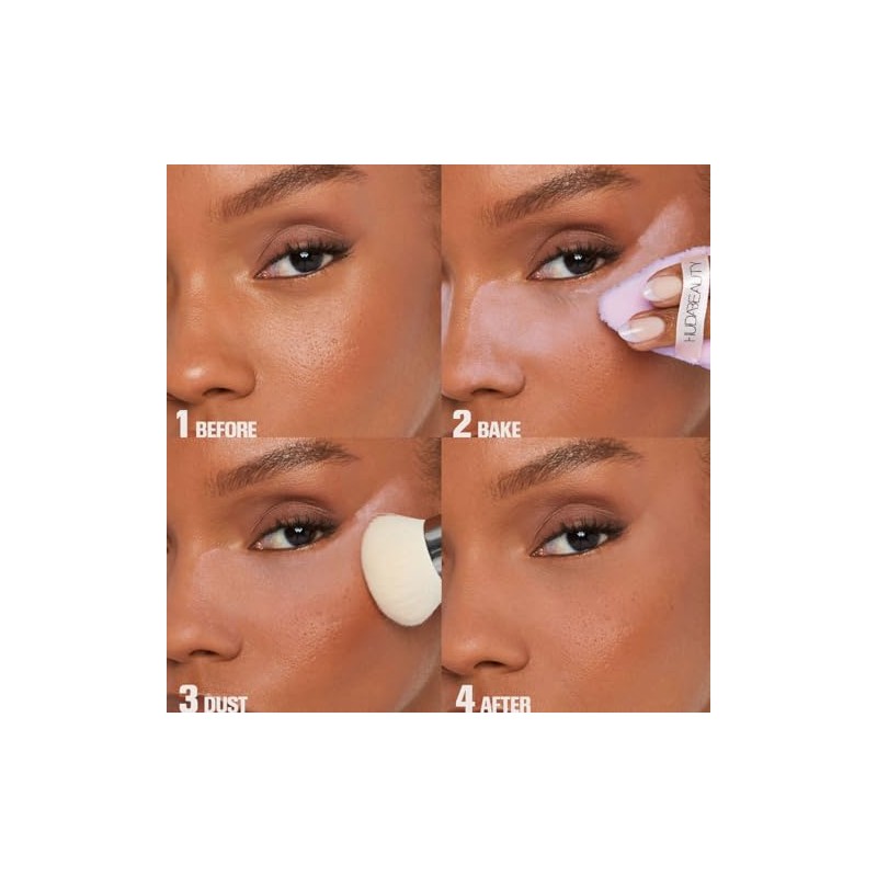 Huda Polvos Sueltos Para Hornear Y Fijar Easy Bake De