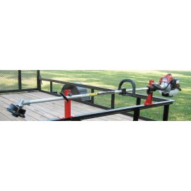 JUNGLE JIM'S 1 TRIMMER TRAILER RACK SYSTEM HOLDS 1 TRIMMER 1TR