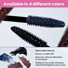 PRIME PROMETICS Prime Prometics Primelash Mascara Para Mujeres Mayores  Volumen, Longitud Increíble En 2 Abrigos - Larga Estancia, Cero Grumos,...    