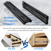 YENUO 1 Pair Full Extension Drawer Slides Side Mount 10