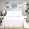Black Horse Flat Sheet - Poly Cotton Easy Care Soft