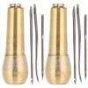 Set of 2 Sewing Tamer Hand Sewing Tool Leather Awl