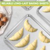 TeamFar Stainless Steel Baking Sheet, 20’’ x 14’’ Large Baking