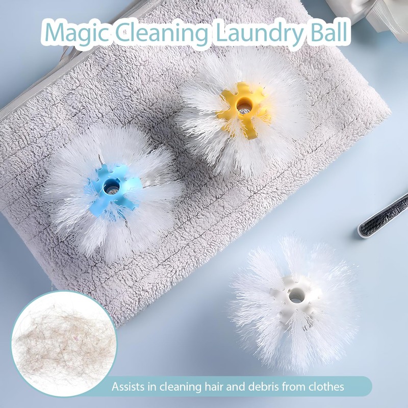 3 Pieces Pet Hair Remover Washing Machine