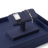 Papten J00603 2 Watch Stand, Microfiber, Display, Storage, Photography, Luxury,