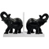 Livevie Elephant Figure Decorative Bookend Non Skid Bookend Heavy Duty