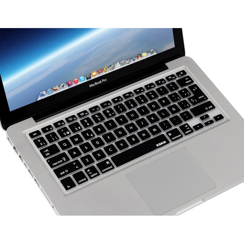 XSKN Spanish Language Silicone Keyboard Skin Cover for MacBook Air