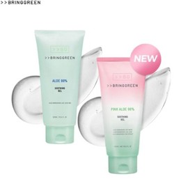BRING GREEN Aloe 97% /Pink Aloe 96% Soothing Gel 300ml, Type:Pink Aloe 96%