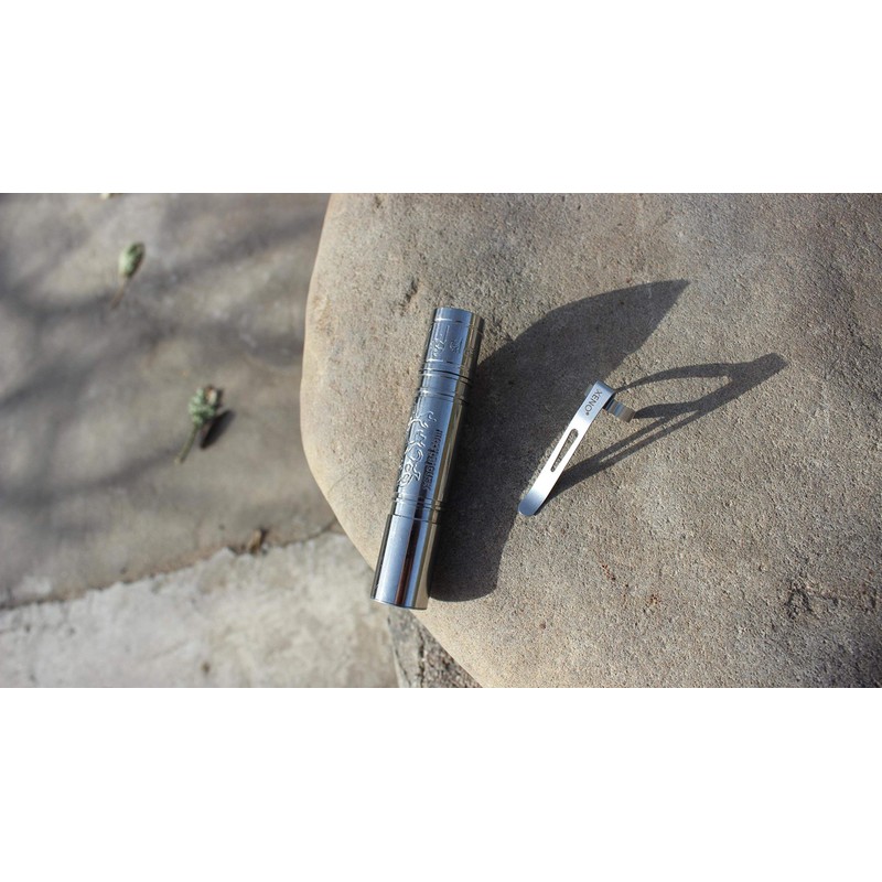 Premium Titanium Alloy Version Keychain flashlight XENO ES1 Ti with