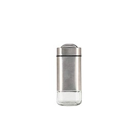 Dulton K20-0125 Cube Spice Jar, Silver