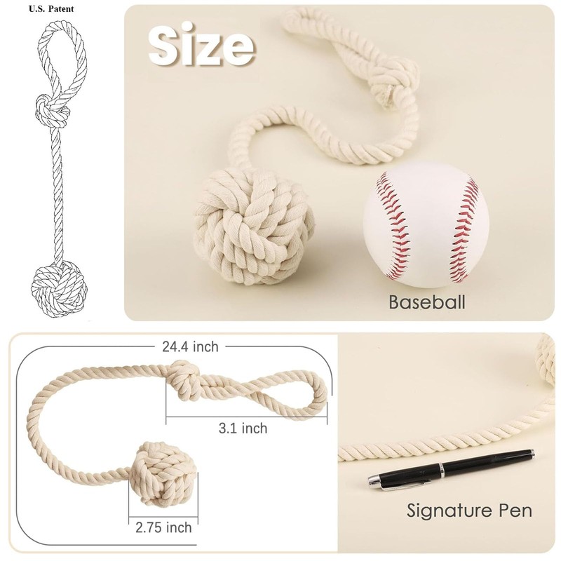 Melaluxe 4 Pack Curtain Tiebacks - Heavy Duty Curtain Rope