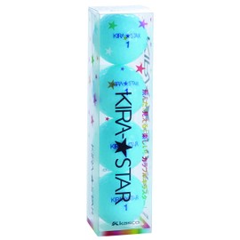 Kasco Kira Star 2 Golf Balls, Aqua, Pack of 4