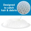Evriholder Hairstopper 2pk, Plastic Drain Protector for Bathtubs & Showers,